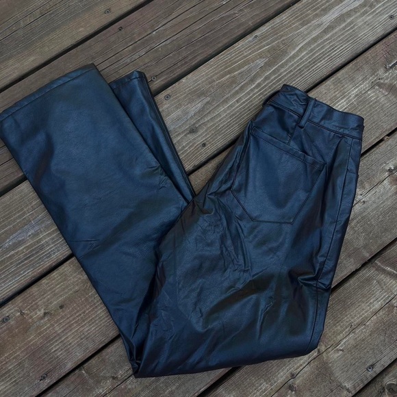 Vintage Vegan Leather Pant